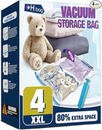 XXL Jumbo 47''X35'' Vacuum Storage Space Bags Extra Large by HIBAG