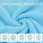 VOOVA & MOVAS Hand Towels for Bathroom Set of 4，Large 18"x 28" - Image 2