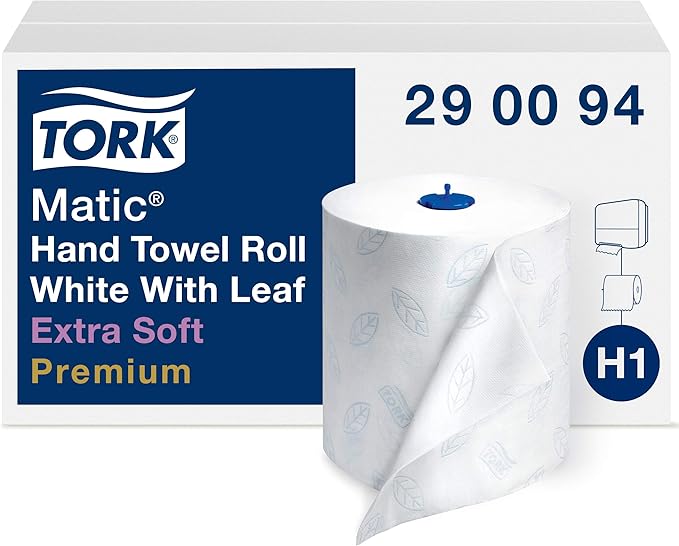 Tork Matic Extra Soft Paper Hand Towel Roll White - Image 2