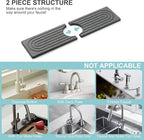 Faucet Mat for Kitchen Sink, Diatomite Fast Drying Stone Sink Tray, Super - Image 5