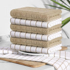 Homaxy Premium Cotton Kitchen Towels 16"x 28", Large Natural Ring Spun 390 GSM - Image 8