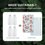 RECYCO Waffle Kitchen Towel Set of 2 - Image 6