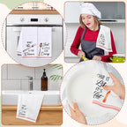 R HORSE 5Pcs Kitchen Dish Towel Funny Cookware Kitchen Dishcloth Absorbent - Image 5