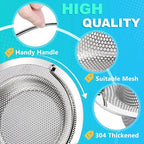 Sink Drain Strainer, Suitable for Most Sink Drains, Anti Clogging - Image 3