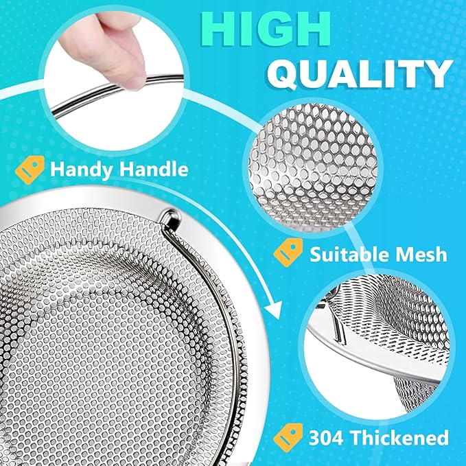 Sink Drain Strainer, Suitable for Most Sink Drains, Anti Clogging - Image 3