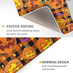 Giwawa Halloween Dish Drying Mat, Large Absorbent Fast Drying Dish Drying Pad - Image 3