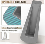 Crosize 5 Pack Door Stoppers for Bottom of Door, Premium Rubber Gate Door Stops - Image 2
