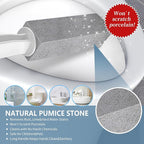 Toilet Bowl Cleaner Pumice Stone -Hard Water Stain Remover, Powerfully Removes - Image 3