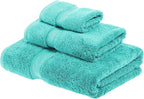 SUPERIOR Solid Egyptian Cotton Towel Set, Hand Towel 20” x 30”, Bath Towel 30” - Image 2