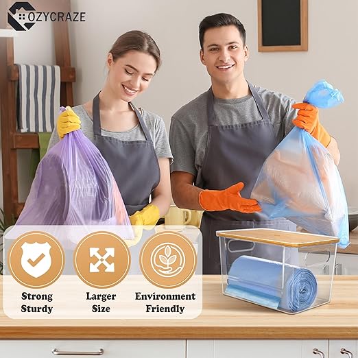 2 Pack Stackable Trash Bag Dispenser - Image 7