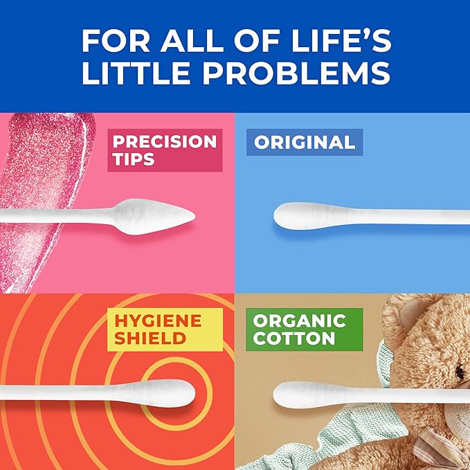 3 x Q-Tips Cotton Swabs, 625 ct - Image 9
