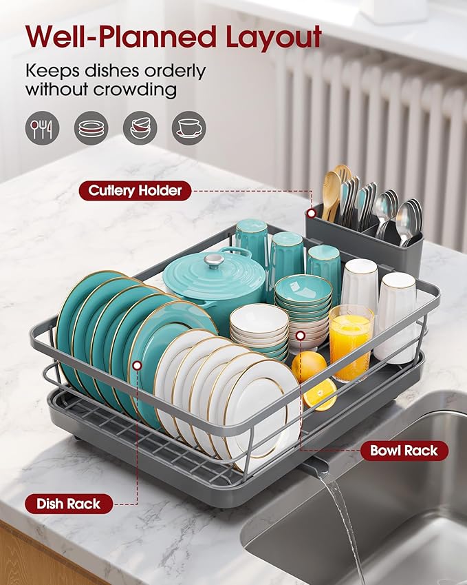 Stainless Steel Dish Drying Rack - Image 2
