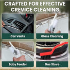 8 Pcs Crevice Cleaning Brush Set – Hard Bristle Cleaning Tools - Image 7