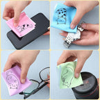 Sinmoe 20 Pcs Microfiber Cleaning Cloth Cute Kitty Cat Design Microfiber Cloth - Image 7