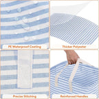 Lifewit 3 Pack Laundry Hamper Large Collapsible Laundry Baskets, Freestanding - Image 6