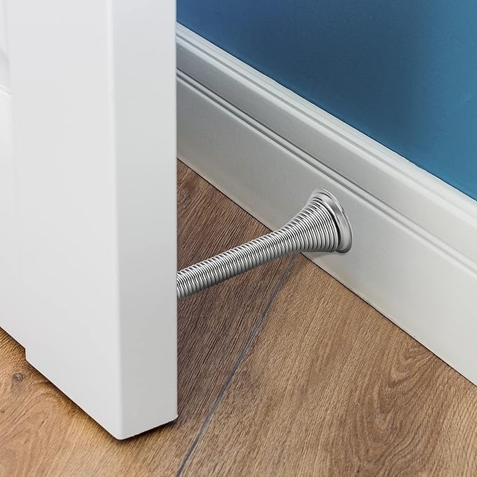Ravinte Door Stoppers, 12 Pack Spring Door Stops - Image 7
