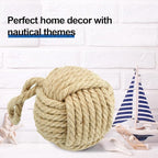 Marwood Rope Knot Door Stops Decorative Nautical Ball Door Stopper Handmade - Image 6