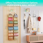 HapiRm Over The Door Purse Organizer - Image 6