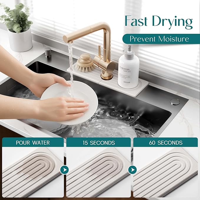 Faucet Mat for Kitchen Sink - Image 3