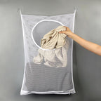 Hanging Laundry Hamper Bag, 30x20 Inch Foldable Wall Hanging Laundry Bag by Unknown