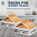 ZOBER High-Grade Wooden Hangers - Image 8