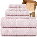 Simple&Opulence 6 Piece Luxury Towel Set, 100% Cotton Bathroom Towels by SimpleOpulence