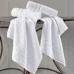 Hawmam Linen White Hand Towels for Bathroom, 16x29 Inch, Premium Turkish Cotton - Image 5