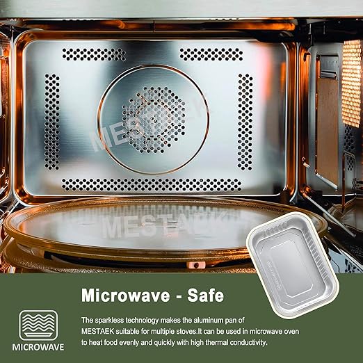 6" x 4" Heavy-Duty Aluminum Foil Pans - Image 7