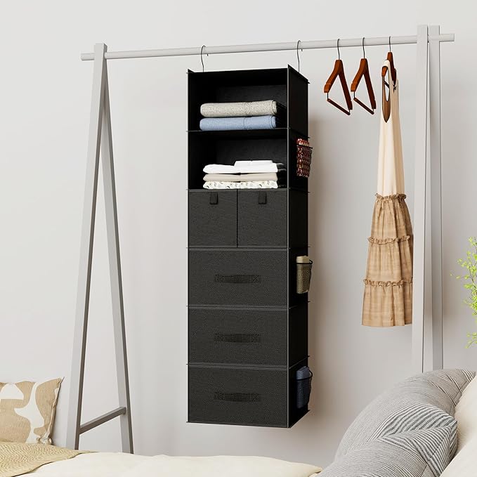 6-Shelves Hanging Closet Organizer - Image 2
