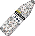 Ironing Board Cover and Pad 18"x54" Extra Thick Natural Cotton, Scorch and by UniSimp