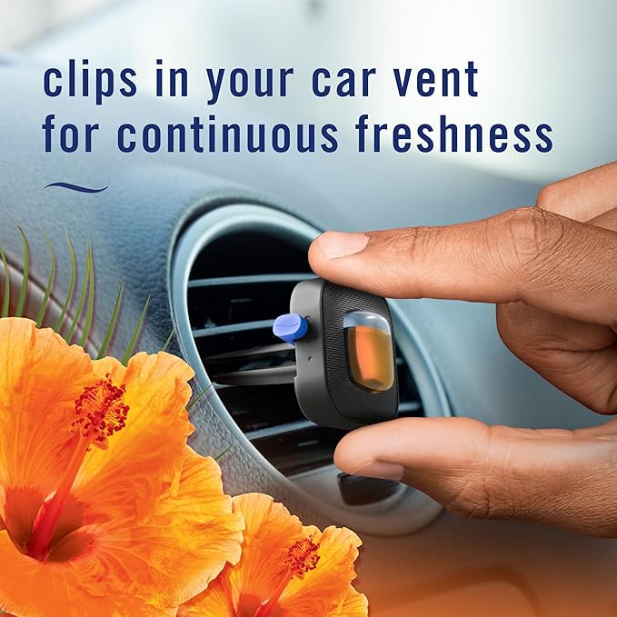 Febreze Car Air Freshener, Odor-Fighting Automotive Vent Clip, Scented Car - Image 5