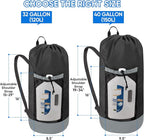 BALEINE 150L Laundry Bag Backpack, 900D Oxford Fabric Large Travel Laundry Bags - Image 3