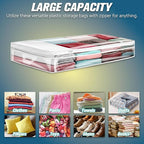 HIBAG 20 Gallon Under Bed Storage Containers, Underbed Clothing Storage Bins - Image 5