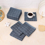 Mordimy 100% Cotton Terry Cloth Dish Cloths, Soft and Absorbent Checkered Dish - Image 8