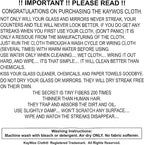 Zezo Fiber Miracle Cleaning and Polishing Cloth By Kaywos) - Image 2