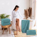 TENSTARS Silk Hemming Bath Towels - Image 4