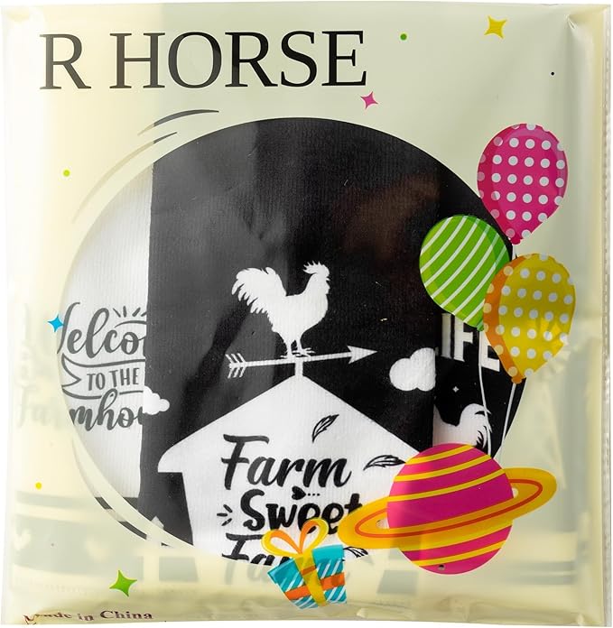 R HORSE Funny Chickens Kitchen Dish Towe - Image 7