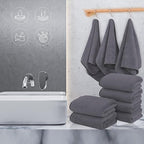 TENSTARS Silk Hemming Hand Towels - Image 3