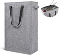 Odonata Slim Laundry Hamper Handles Collapsible Laundry Basket Thin Dirty by Odonata