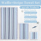 Waffle Towels for Bathroom - Image 4