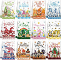 12 Pcs Seasonal Kitchen Towels Set by FuWeave