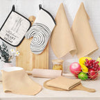 Homaxy 100% Cotton Waffle Weave Kitchen Dish Cloths, Ultra Soft Absorbent Quick - Image 6