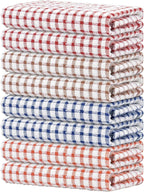 Nialnant 8 Pack Kitchen Towels, Dish Towels by Nialnant