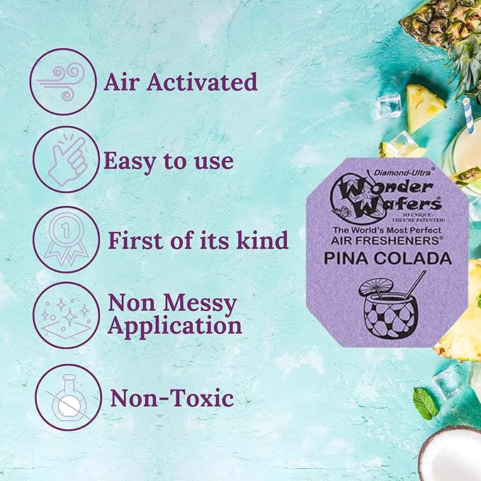 Wonder Wafers 250 Count Unwrapped Automobile Professional Use Air Fresheners - Image 3