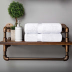 Superior Solid Egyptian Cotton Bath Towel Set - Image 8
