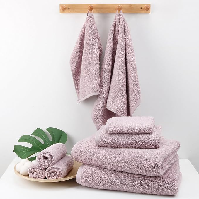 SEMAXE 18-Pack Bath Towel Set Include 6 Bath Towels, 6 Hand Towels, 6 Wash - Image 6