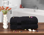 GLAMBURG 700 GSM Premium Cotton 2-Pack Oversized Extra Large Bath Sheet Set - Image 4