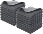 KinHwa Kitchen Washcloths for Dishes Absorbent Microfiber Dish Cloths Quick Dry by KinHwa