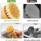 SUBEKYU Bamboo Dish Scrub Brush - Image 3
