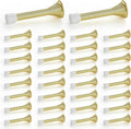 Ravinte Door Stoppers, 36 Pack Gold Spring Door Stops by Ravinte